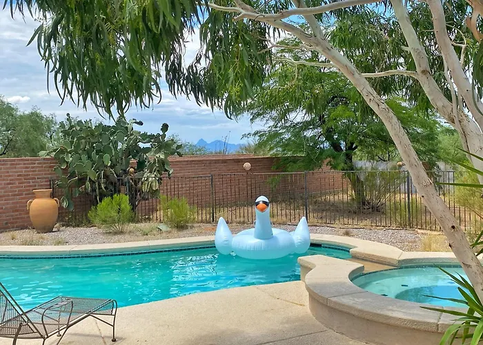 Lazy H Bar Desert Outpost Ranch House With Pool And Hot Tub * Tucson